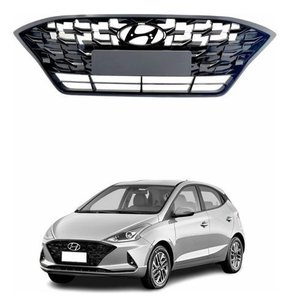 Grade Radiador Hyundai Hb20x 2020 2021 2022 Black Piano Novo