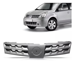 Grade Radiador Nissan Livina 2009 Até 2014 Grafite Novo