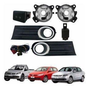 Kit Farol Aux Milha Gol G5 Voyage G5 Saveiro G5 2008 A 2012 Novo