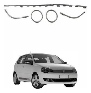 Kit Friso Grade Inferior Polo 2012 2013 2014 2015 2016 5 Pçs Novo