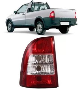 Lanterna Fiat Strada 2005 A 2008 Bicolor Sapao Esquerda Novo