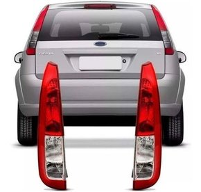 Lanterna Ford Fiesta Hatch 2008 A 2014 Bicolor Direito Novo