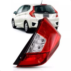 Lanterna Honda Fit 2018 2019 Á 2021 Bicolor Com Led Direito Novo