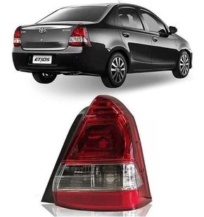 Lanterna Toyota Etios 2013 A 2016 Sedan Fume Direito Fitam Novo