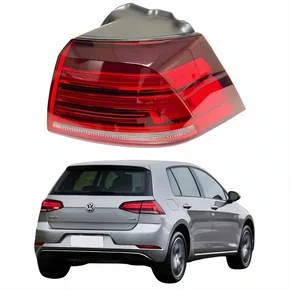 Lanterna Traseira Canto Vw Golf Tsi 2018 A 2021 Sem Led Direito
