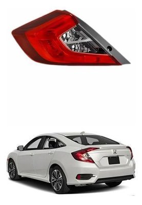 Lanterna Traseira Honda Civic 2017 2018 2019 2020 Esquerdo Novo