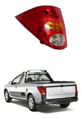 Lanterna Traseira Peugeot Hoggar 2009 Até 2014 Esquerdo Novo