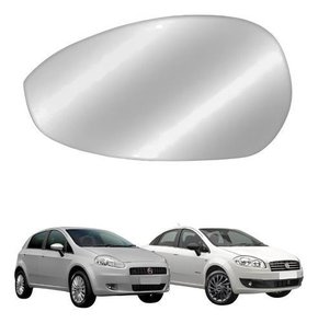Lente Retrovisor Fiat Punto Linea 2007 Até 2015 Lado Direito  Novo