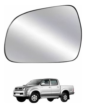 Lente Retrovisor Toyota Hilux Srv 2005 Até 2011 Esquerdo  Novo