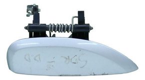 Maçaneta Externa Dianteira Direita Sandero 2014 Á 2022 Prata Original Usado