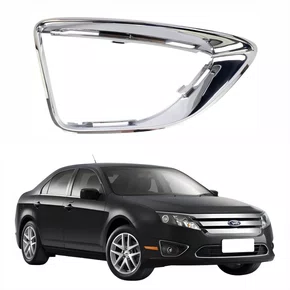 Moldura Farol Auxiliar Ford Fusion 2010 A 2012 Cromada Direito Moldura Farol Auxiliar Ford Fusion 2010 A 2012 Cromada Direito