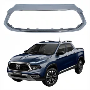 Moldura Friso Grade Radiador Fiat Toro Ranch 2022 A 2024 Cromada Original Moldura Friso Grade Radiador Fiat Toro Ranch 2022 A 2024 Cromada Original
