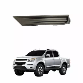 Moldura Parachoque Dianteiro Gm S10 2016 2017 2018 2019 Lateral Esquerdo Moldura Parachoque Dianteiro Gm S10 2016 2017 2018 2019 Lateral Esquerdo
