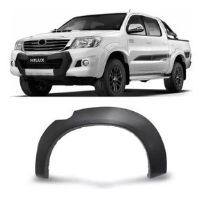 Moldura Paralama Hilux 2012 A 2015 Srv Traseiro Esquerdo Original Usado