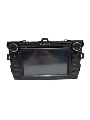 Multimidia Dvd Bluetooth Toyota Corolla 2013 2014 Produto Original Usado