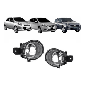 Par Farol Auxiliar Clio 2003 A 2012 March Versa 2011 A 2014 Original Usado