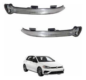 Par Pisca Retrovisor Vw Golf 2014 15 16 17 18 2019 2020 2021 Original Usado