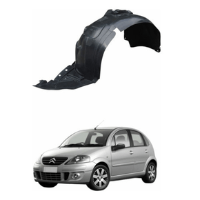 Parabarro Dianteiro Citroen C3 2002 Até 2012 Lado Esquerdo Original Usado