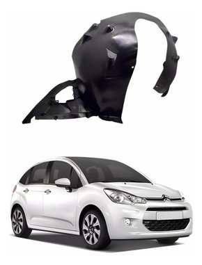 Parabarro Dianteiro Citroen C3 2013 Até 2021 Lado Direito Original Usado