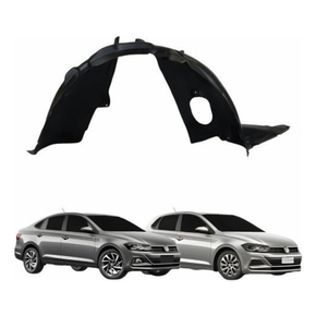 Parabarro Dianteiro Vw Polo Virtus 2023 2024 Lado Esquerdo Original Usado