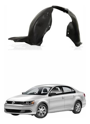 Parabarro Vw Jetta 2011 2012 2013 2014 2015 Lado Esquerdo Mo Original Usado