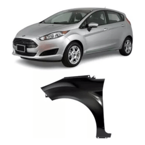 Paralama Ford New Fiesta 2014 2015 2016 2017 2018 Esquerdo Original Usado