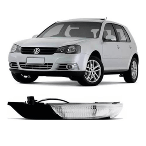 Pisca Retrovisor Vw Golf 2007 2008 2009 2010 2011 Esquerdo  Novo