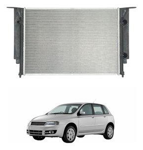 Radiador Fiat Stilo 2003 A 2009 Com Ar Cond Manual 3 Saidas Original Usado