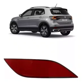 Refletor Parachoque Vw T-cross 2019 A 2023 Esquerdo Novo