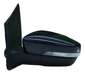 Retrovisor Esquerdo Elétrico Com Pisca Vw Fox 2011 A 2018 Original Usado