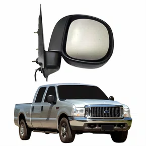 Retrovisor Ford F-250 1999 Até 2011 Elétrico Lado Direito Passageiro Original