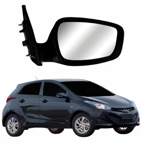 Retrovisor Hyundai Hb20 2012 Até 2019 Elétrico Com Pisca 5 Fios Lado Direito