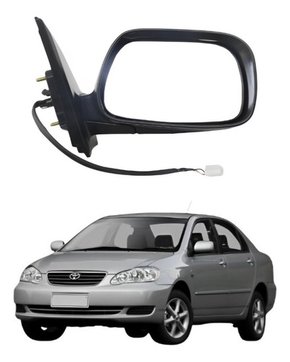 Retrovisor Toyota Corolla 2003 Até 2008 Eletrico Esquerdo  Novo