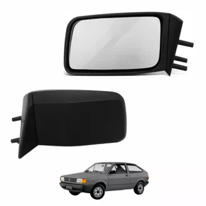 Retrovisor Vw Gol G1 1988 1989 1990 1991 1992 1993 1994 Sem Controle Lado Esquerdo