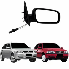 Retrovisor Vw Gol G3 1999 Até 2005 Gol G4 2005 Até 2008 4 Portas Com Controle Direito