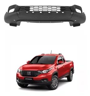 Spoiler Parachoque Diant Fiat Strada 2020 Á 2022 Texturizado Novo