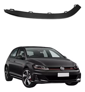 Spoiler Parachoque Dianteiro Golf Gti 2014 Até 2019 Direito Novo