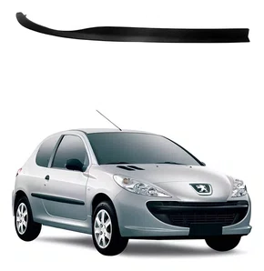 Spoiler Parachoque Peugeot 207 2008 A 2012 Direito Preto Novo