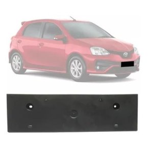 Suporte Da Placa Toyota Etios 2017/2020 Original Usado