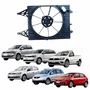 Defletor Ventoinha Vw Fox Spacefox Polo 2006 A 2012 Gol Voyage Saveiro 2009 A 2021 Com Ar