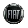 Emblema Grade Dianteira Fiat Argo Cronos 2017 a 2020 Ducato 2006 a 2018 Black Piano