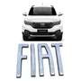 Emblema Grade Dianteira Fiat Strada 2020 2021 2022 2023 2024 Cromado