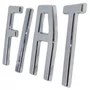 Emblema Grade Dianteira Fiat Strada 2020 2021 2022 2023 2024 Cromado