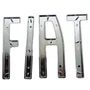 Emblema Grade Dianteira Fiat Strada 2020 2021 2022 2023 2024 Cromado