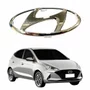 Emblema Grade Hyundai Cromado Hb20 2020 2021