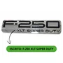 Emblema Lateral Ford f250 1998 A 2012 - Escrito F-250 XLT SUPER DUTY