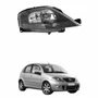 Farol Citroen C3 2002 Até 2012 Máscara Negra Lado Direito