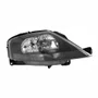 Farol Citroen C3 2002 Até 2012 Máscara Negra Lado Direito
