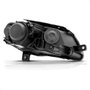 Farol Elétrico Vw Passat 2008 Á 2011 Esquerdo Cromado  Novo