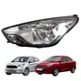 Farol Esquerdo Cromado Manual Ford Ka 2015 2016 2017 2018 Novo